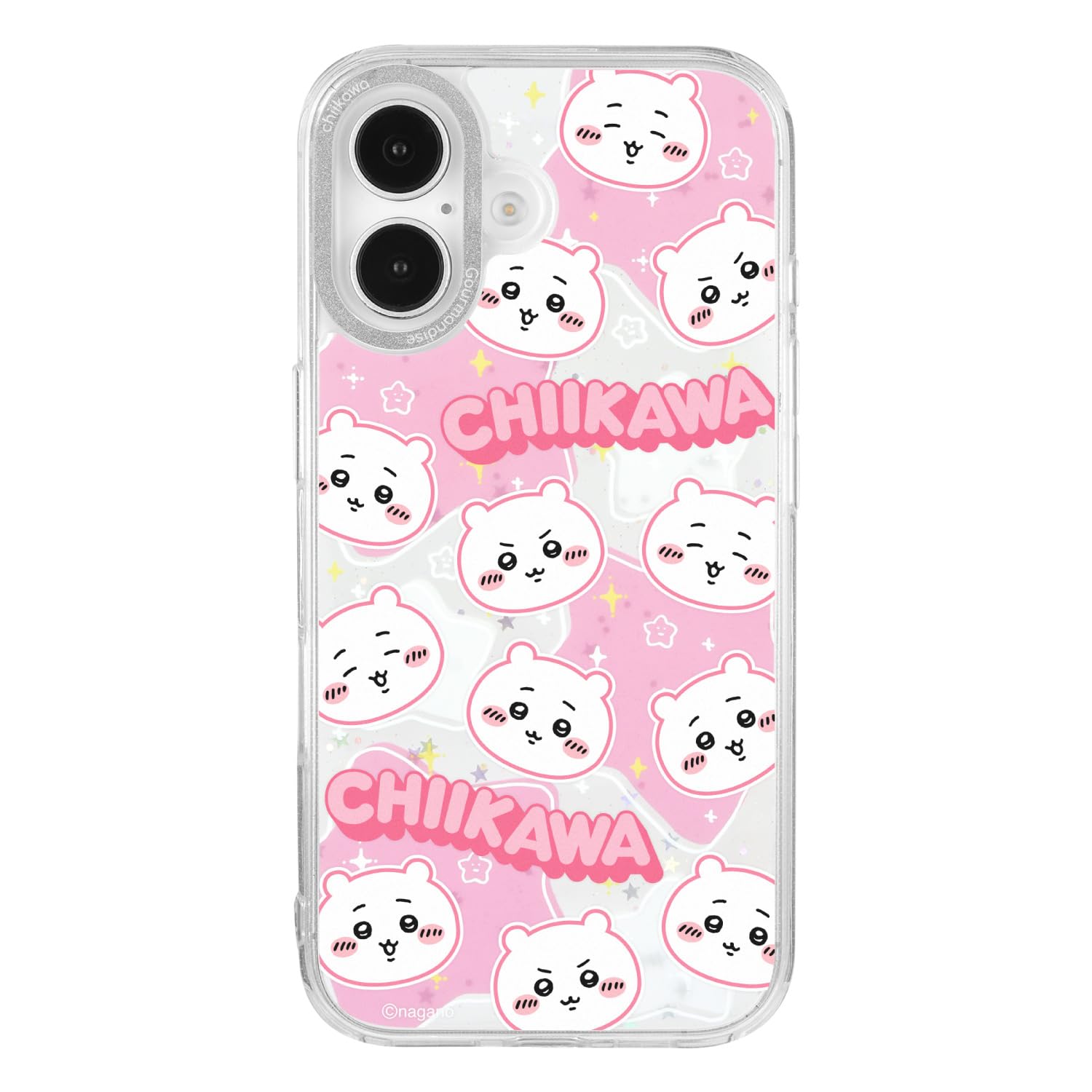 Amazon.co.jp: グルマンディーズ ちいかわ Camera Frame iPhone 16